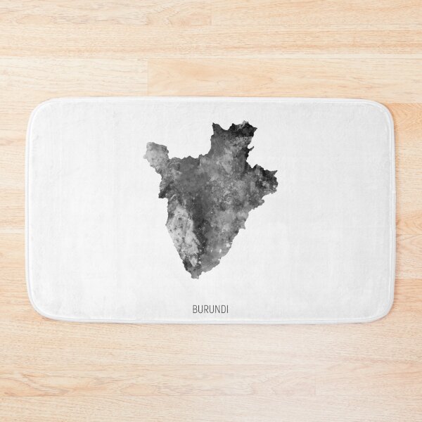 Item preview, Burundi Watercolor Map designed and sold by ArtPrints.