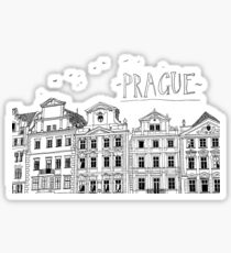 Prague. Sticker
