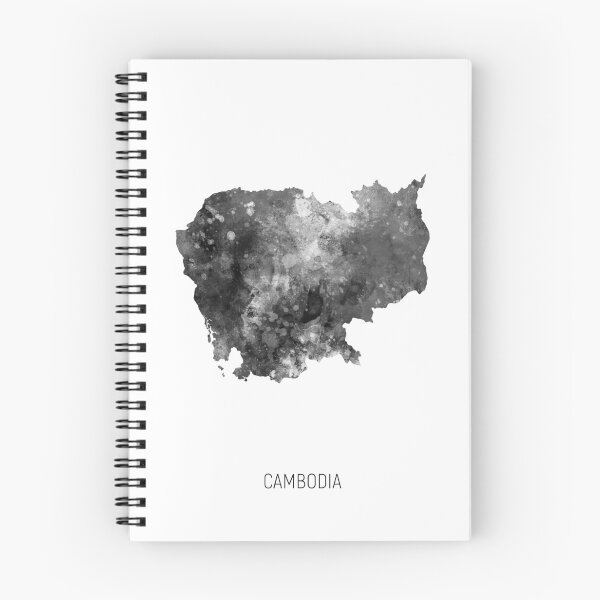 Artikelvorschau, Cambodia Watercolor Map entworfen und verkauft von ArtPrints.