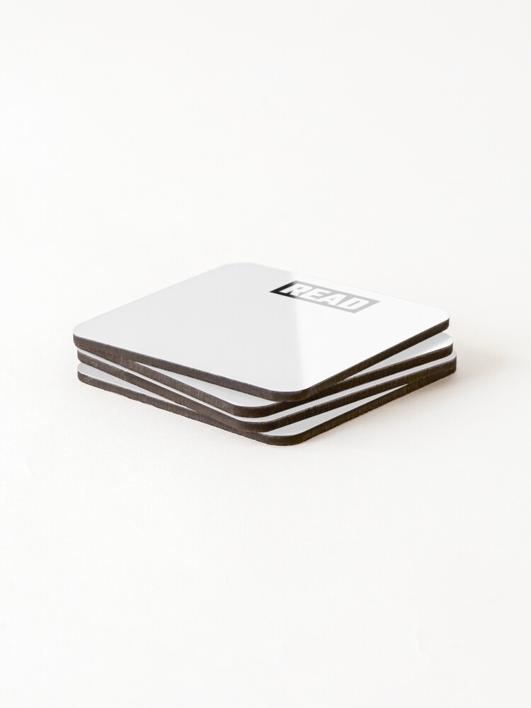 Thumbnail 4 of 5, Coasters (Set of 4), READ designed and sold by RufusTangen.