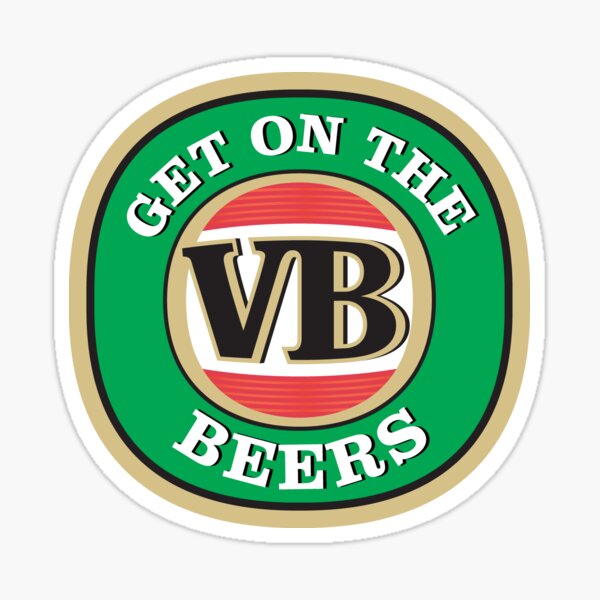Get On The Beer Stickers Redbubble