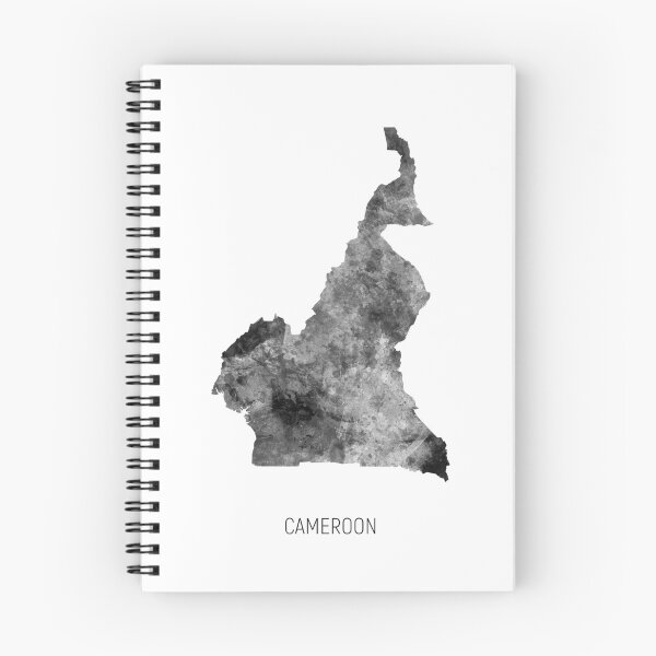 Item preview, Cameroon Watercolor Map designed and sold by ArtPrints.