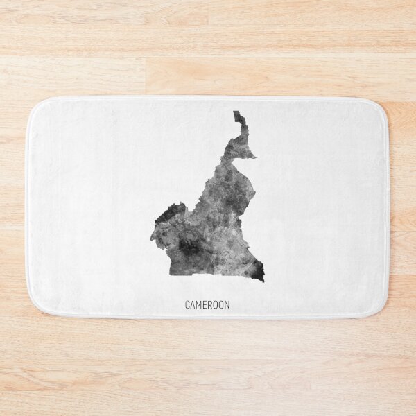 Item preview, Cameroon Watercolor Map designed and sold by ArtPrints.