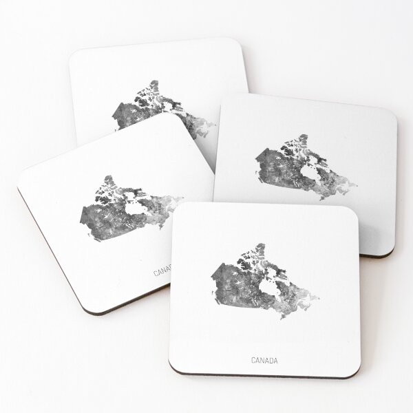 Item preview, Canada Watercolor Map designed and sold by ArtPrints.