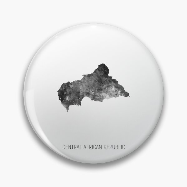 Item preview, Central African Republic Watercolor Map designed and sold by ArtPrints.