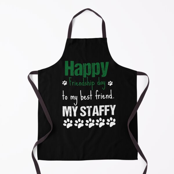 Item preview, Happy friendship day - staffy designed and sold by Beyond Words.