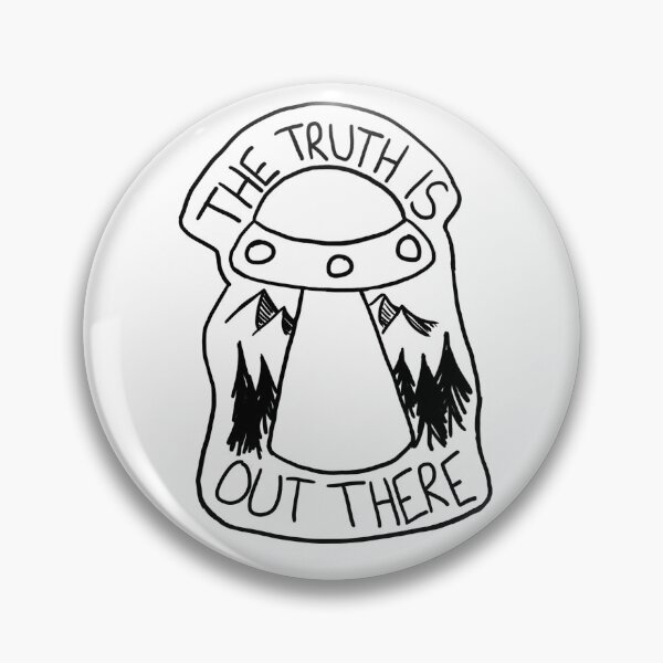 Item preview, The Truth is Out There - Black and White designed and sold by Jaysaycay.