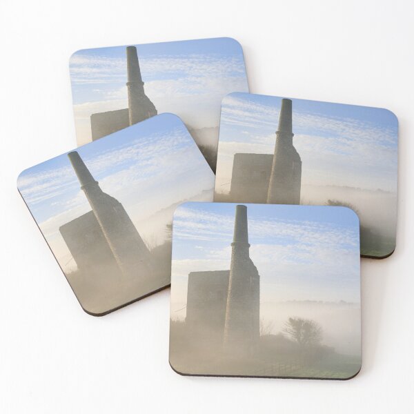 Item preview, Engine house in the mist (Wheal Unity Wood) designed and sold by bitm2007.