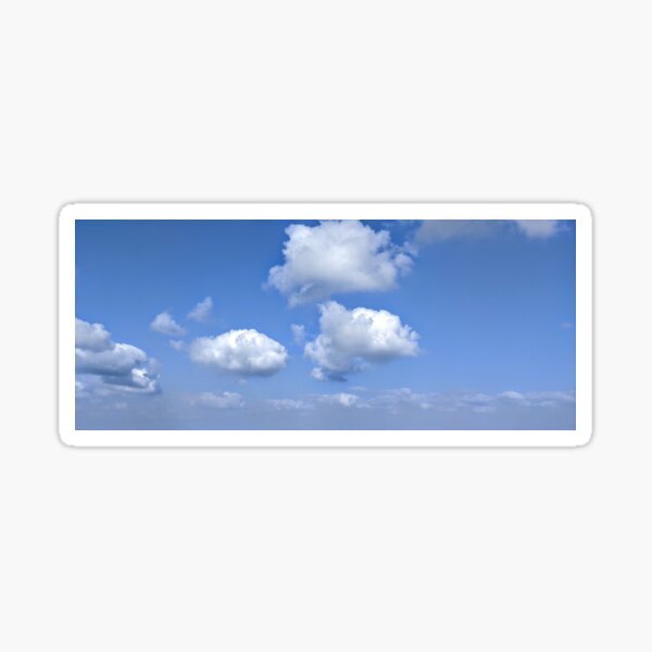 Item preview, sky with fluffy clouds designed and sold by yul4ik80.