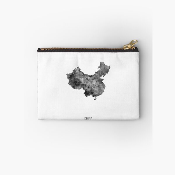 Item preview, China Watercolor Map designed and sold by ArtPrints.