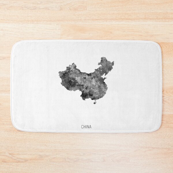 Item preview, China Watercolor Map designed and sold by ArtPrints.