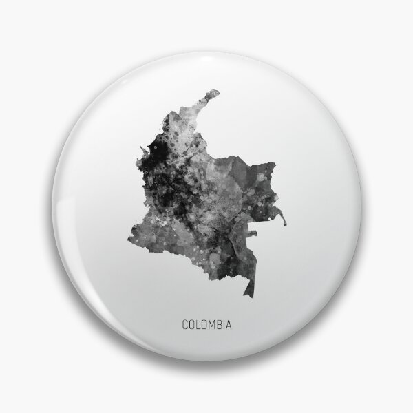Artikelvorschau, Colombia Watercolor Map entworfen und verkauft von ArtPrints.