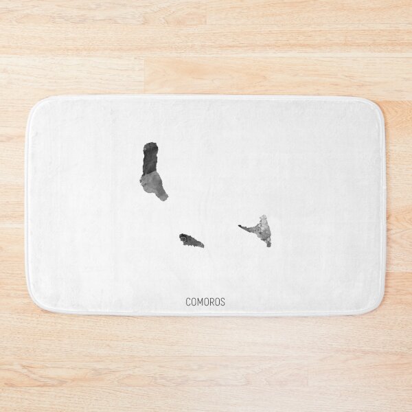 Item preview, Comoros Watercolor Map designed and sold by ArtPrints.