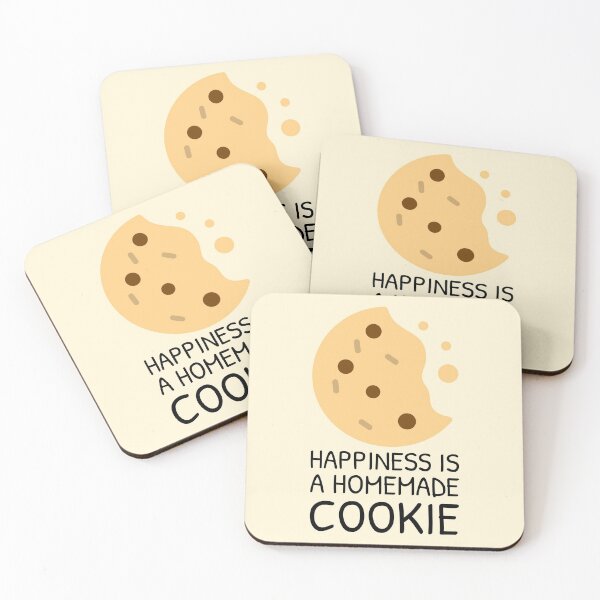 Item preview, Happiness is a Homemade Cookie Bite Mark designed and sold by Telle Garcia.