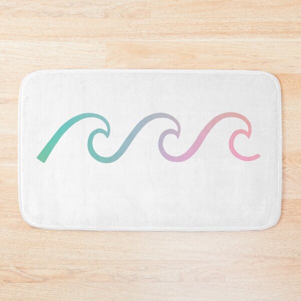 Item preview, Pastel Colorful Waves designed and sold by zeynepbiy.
