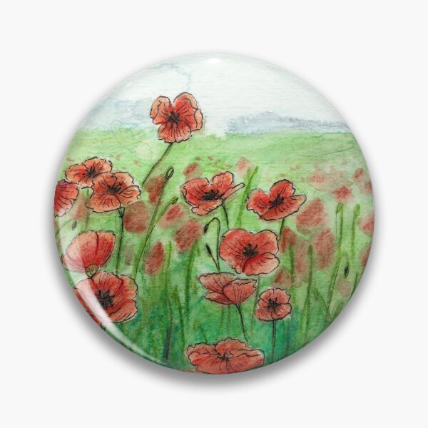 Aperçu de l'œuvre Champ de coquelicots créée et vendue par Meaghan Roberts.