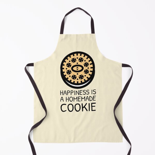 Item preview, Happiness is a Homemade Cookie Cream Stuffed designed and sold by Telle Garcia.