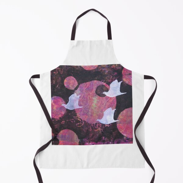 Item preview, Three Cosmic Birds Monoprint Original designed and sold by Heatherian.