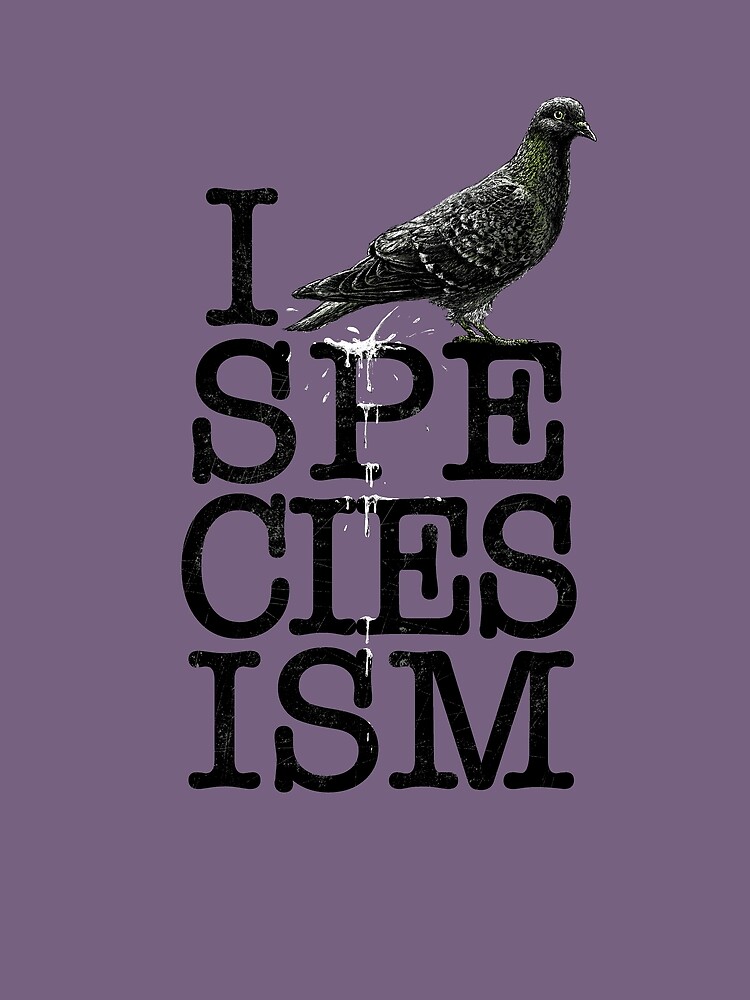 Thumbnail 3 of 3, Scarf, I ☠ SPECIESISM designed and sold by RolandStraller.