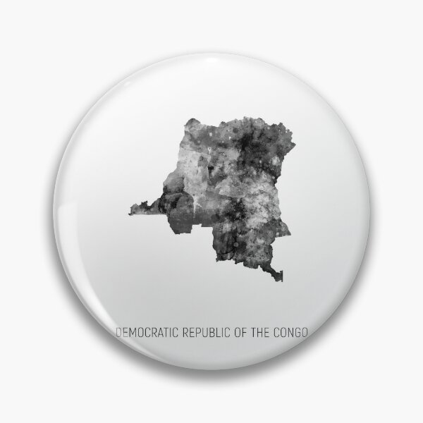 Item preview, Democratic Republic of the Congo Watercolor Map designed and sold by ArtPrints.