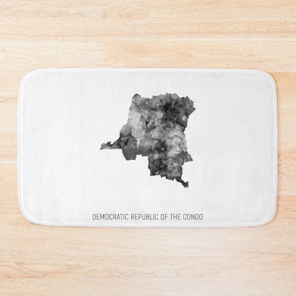Item preview, Democratic Republic of the Congo Watercolor Map designed and sold by ArtPrints.
