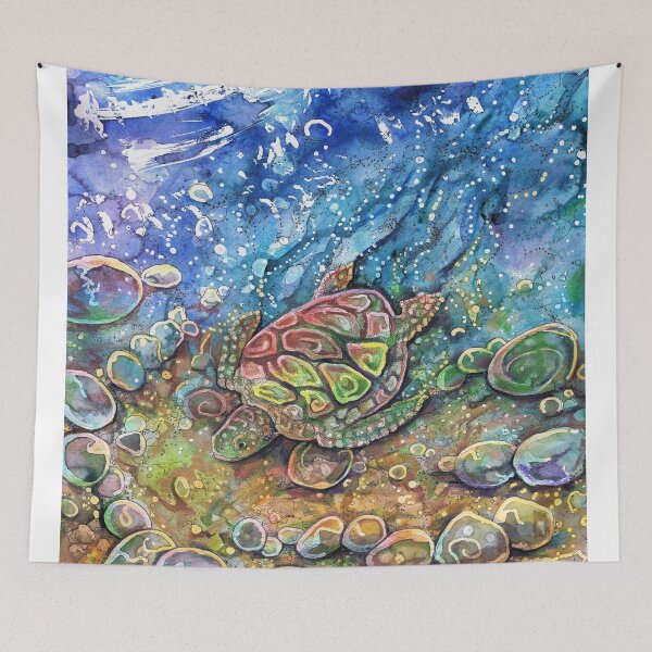 Item preview, Little Turtle on Shore  designed and sold by Dawn Paws.