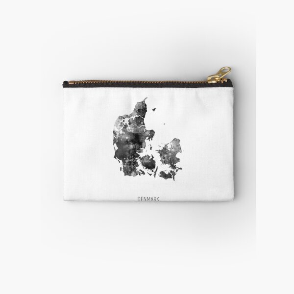 Item preview, Denmark Watercolor Map designed and sold by ArtPrints.