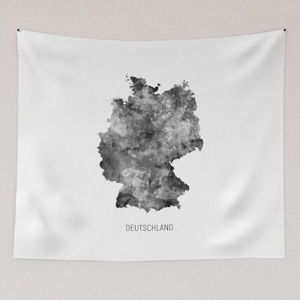 Item preview, Deutschland Watercolor Map designed and sold by ArtPrints.
