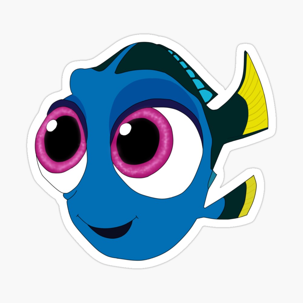 Baby Dory Sticker By M3g3n Redbubble