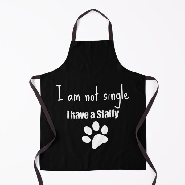 Item preview, Staffy - I am not single designed and sold by Beyond Words.