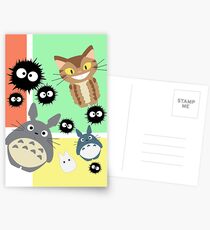 Totoro and Friends Postcards