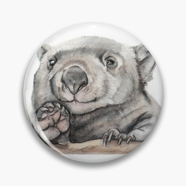 Item preview, Lucy the Wombat designed and sold by Meaghan Roberts.