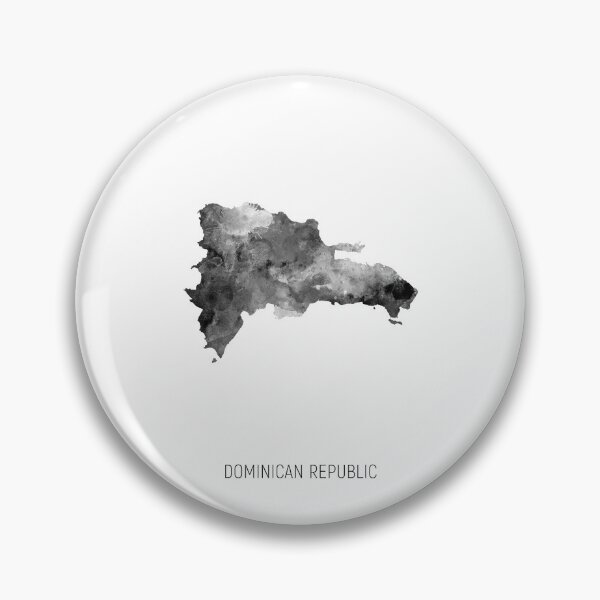 Item preview, Dominican Republic Watercolor Map designed and sold by ArtPrints.
