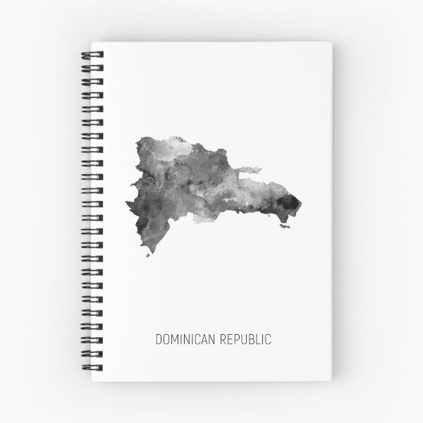 Item preview, Dominican Republic Watercolor Map designed and sold by ArtPrints.