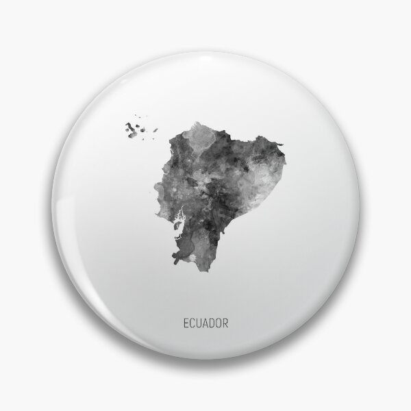 Item preview, Ecuador Watercolor Map designed and sold by ArtPrints.