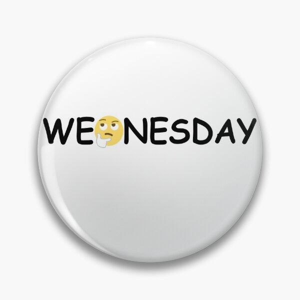 Item preview, Wednesday Emoji Design designed and sold by ScrappyDesigns.