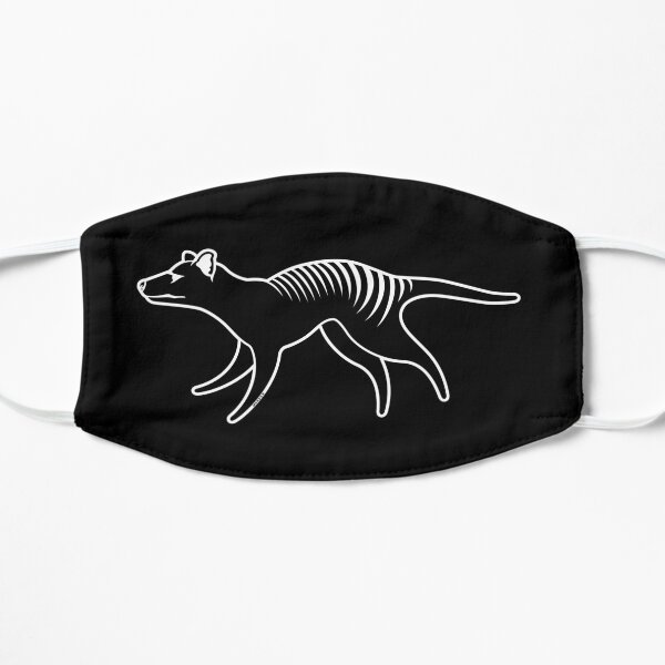 Thylacine running Flat Mask