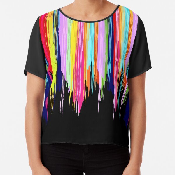 Biscuit Paint Wall: A Houston landmark Chiffon Top