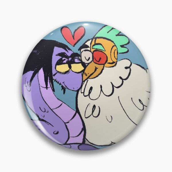 Item preview, chicken and snake designed and sold by sweetdonutman.