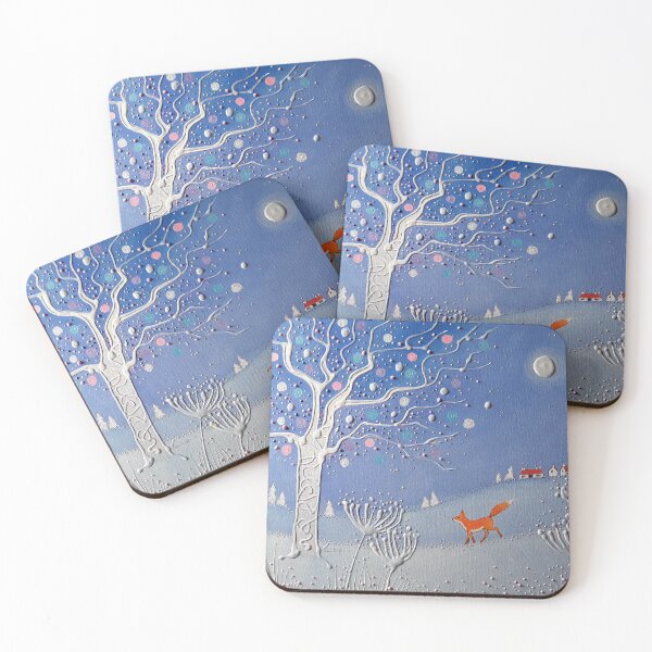 Item preview, Winter Fox, Fox Art, Red Fox,Winter landscape designed and sold by GlitteringFox.