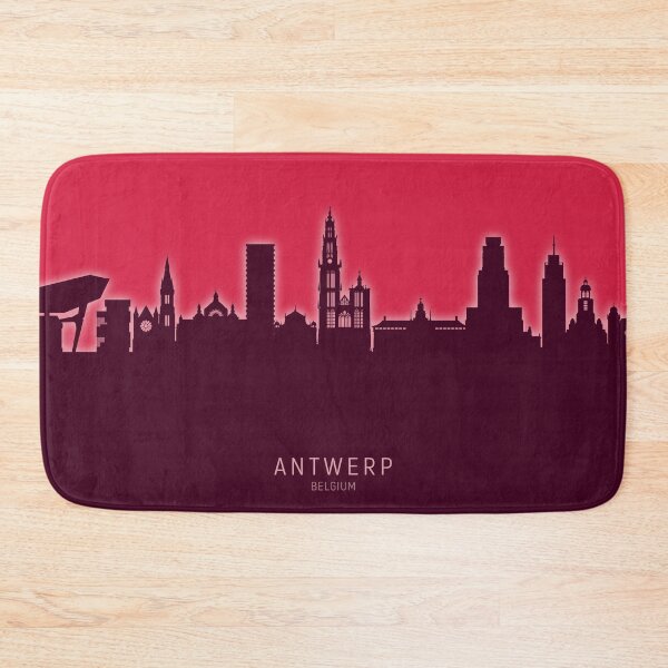Item preview, Antwerp Belgium Skyline designed and sold by ArtPrints.
