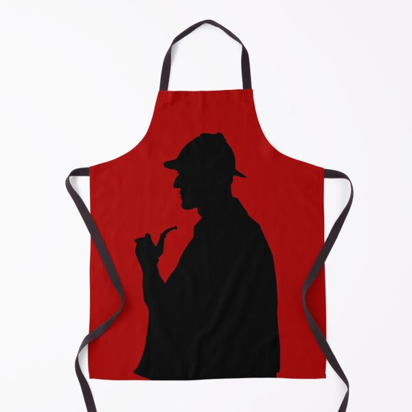 Item preview, Sherlock Holmes Silhouette Deep Red designed and sold by Boxing Kangaroo Retail Company.