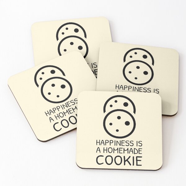 Item preview, Happiness is a Homemade Cookie Cute Pieces designed and sold by Telle Garcia.