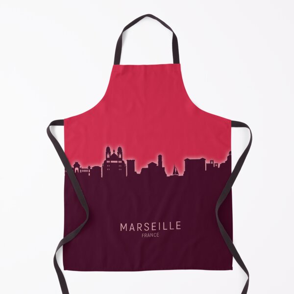 Item preview, Marseille France Skyline designed and sold by ArtPrints.