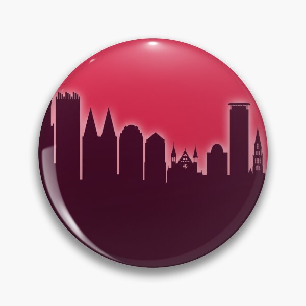 Item preview, The Hague Netherlands Skyline designed and sold by ArtPrints.