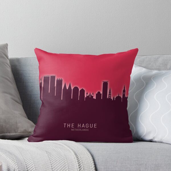 Item preview, The Hague Netherlands Skyline designed and sold by ArtPrints.