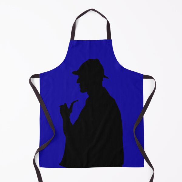 Item preview, Sherlock Holmes Silhouette Deep Blue designed and sold by Boxing Kangaroo Retail Company.