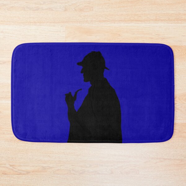 Item preview, Sherlock Holmes Silhouette Deep Blue designed and sold by Boxing Kangaroo Retail Company.