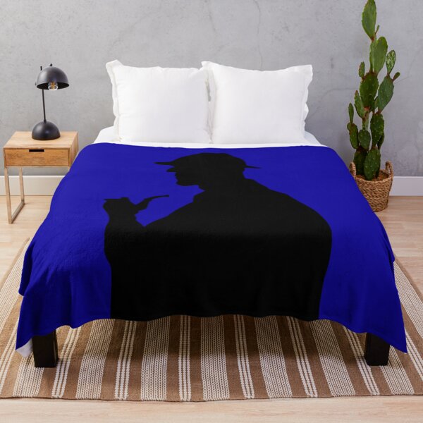 Item preview, Sherlock Holmes Silhouette Deep Blue designed and sold by Boxing Kangaroo Retail Company.
