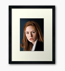 Amy Pond Framed Print